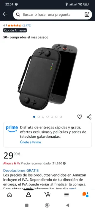 Nintendo Switch OLED y Accesorios