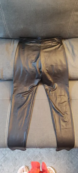 Leggings efecto piel mujer