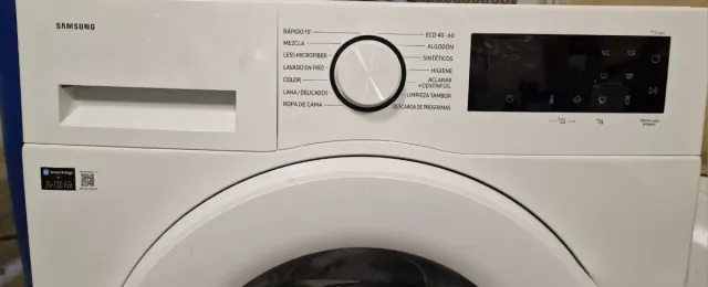 Lavadora Samsung Blanca