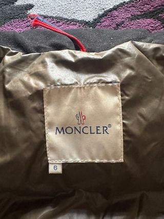 Giacca Moncler nera