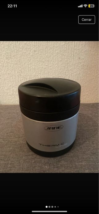 Termo comida bebé Jane con funda