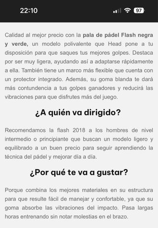 Pala Padel Head Flash