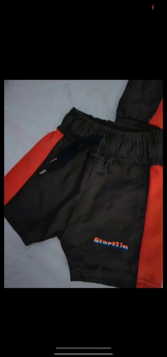 Coordinato felpa e pantaloncino bimbo