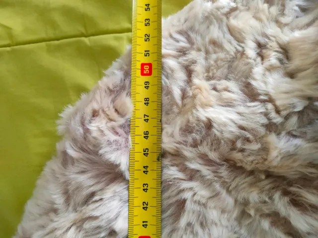 Abrigo pelo sintético talla M