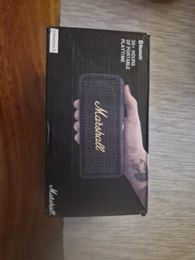 Altavoz Marshall Emberton II Negro