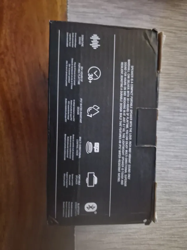 Altavoz Marshall Emberton II Negro