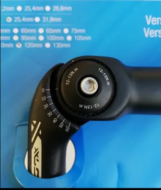 Vástago potencia XlC ángulo regulable larga.