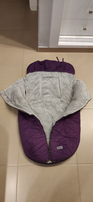 Saco universal silla paseo lila acolchado