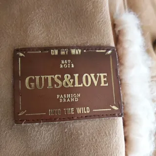 Abrigo Guts & Love Beige/Marrón