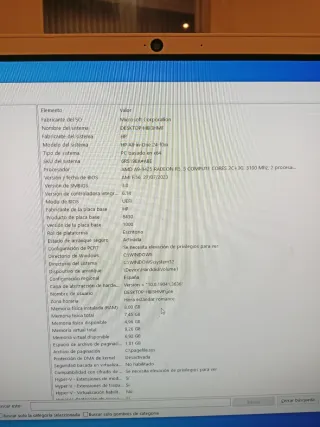 Ordenador HP All In One