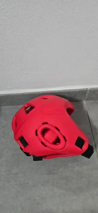 Casco Buddha Rojo