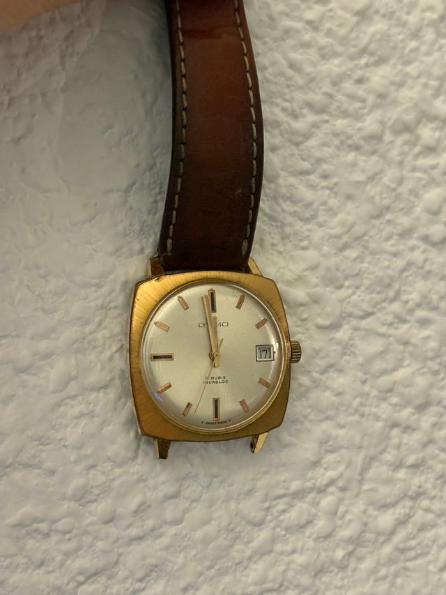 Reloj Dymo Vintage Incabloc 17 Rubíes