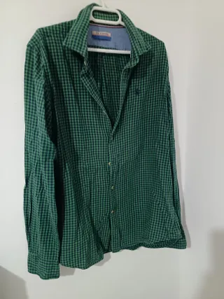 Camisa El Ganso cuadros verde
