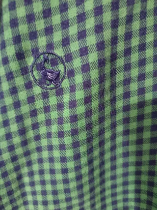 Camisa El Ganso cuadros verde