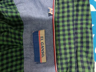 Camisa El Ganso cuadros verde