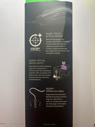 Ratón Gaming Razer Deathadder V2 Negro