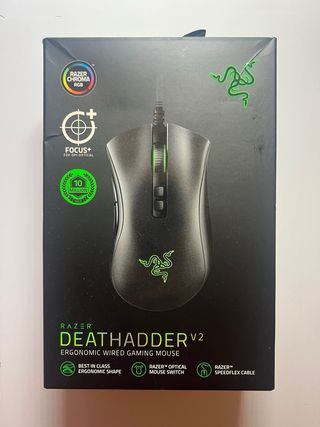 Ratón Gaming Razer Deathadder V2 Negro
