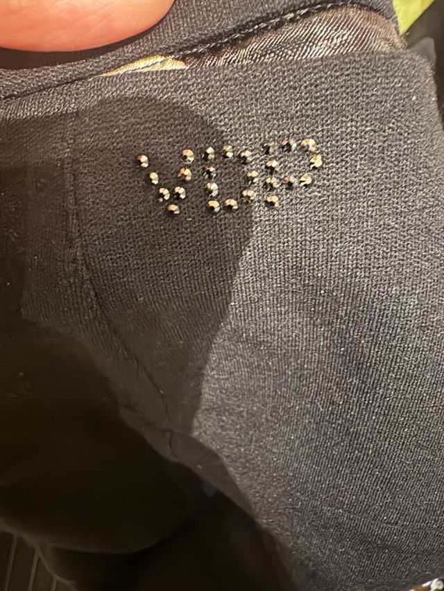 Falda midi VDP COLLECTION negra