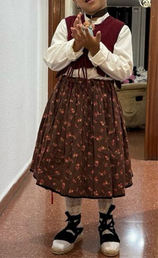 Traje Baturra Niña 3-4 Años