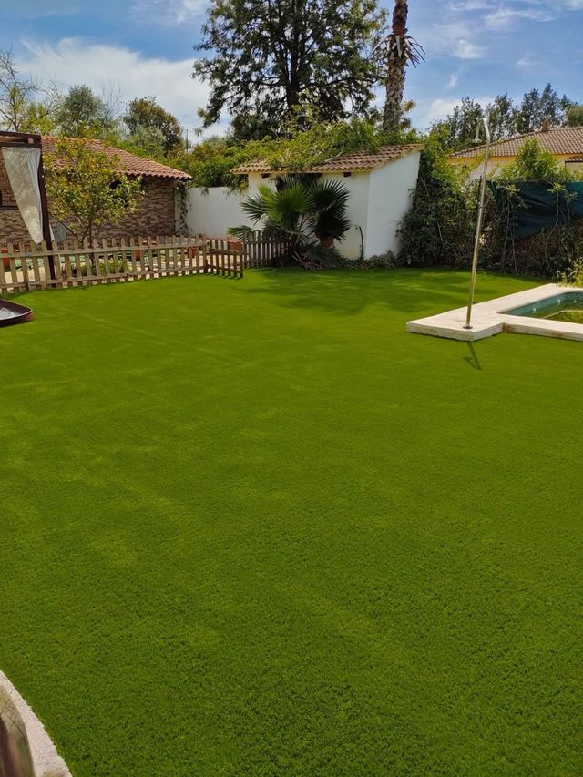 Césped artificial para jardín