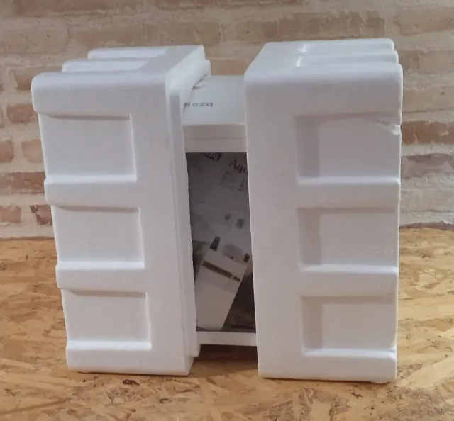 Acuario cristal blanco,7L, LED y Filtro