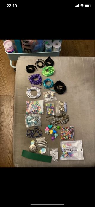 Lote Abalorios y Cuentas Variadas