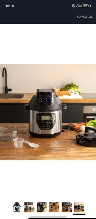 Olla programable Cecotec modelo GM H deluxe fry