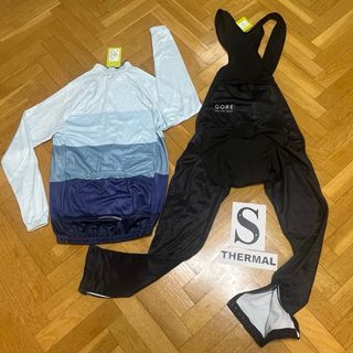 Conjunto equipación ciclismo termal.INVIERNO. S. 