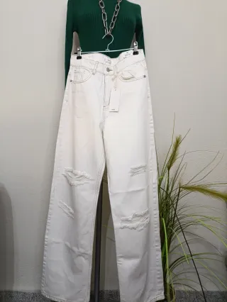 Pantalón Mango Wide Leg T.38