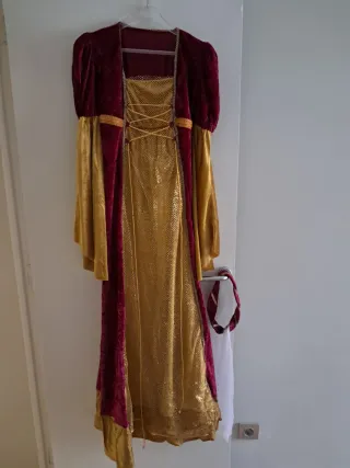 Disfraz medieval niña talla única Chica 14an̈os