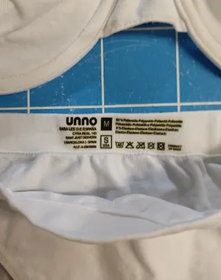 Conjunto Sujetador y Braguita Unno Talla M