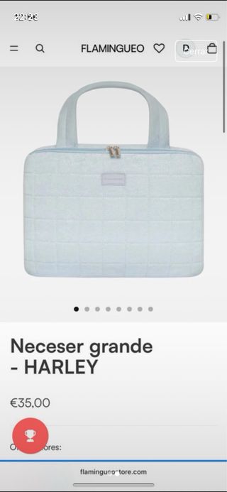 Neceser Flamingueo Azul