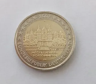 Lote 7 monedas 2 euros conmemorativas