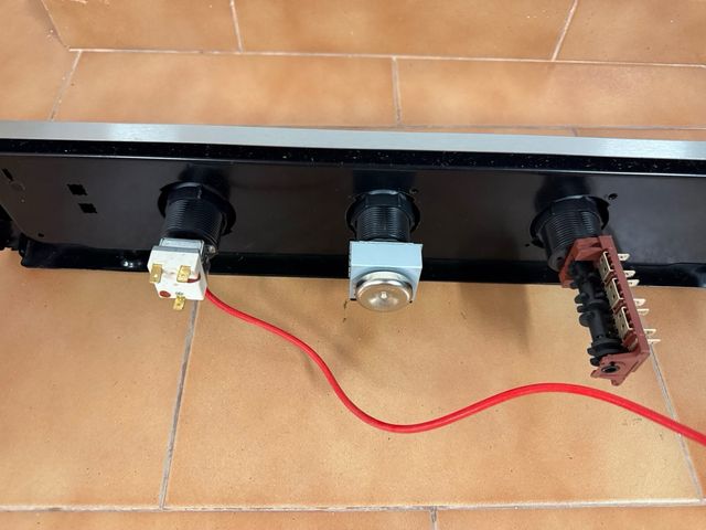 Panel Frontal Horno Eas Electric - Acero