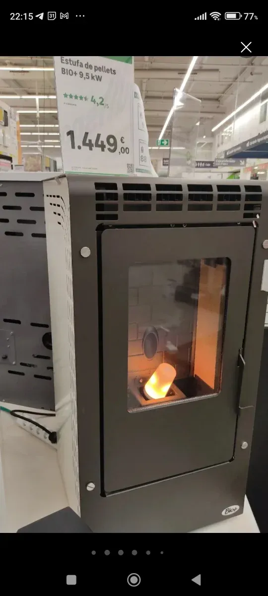 Estufa de pellets