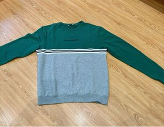 Sudadera Antony Morato Verde y Gris