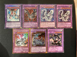 Lotto 17 carte mostro “macchina” YuGiOh (Konami)