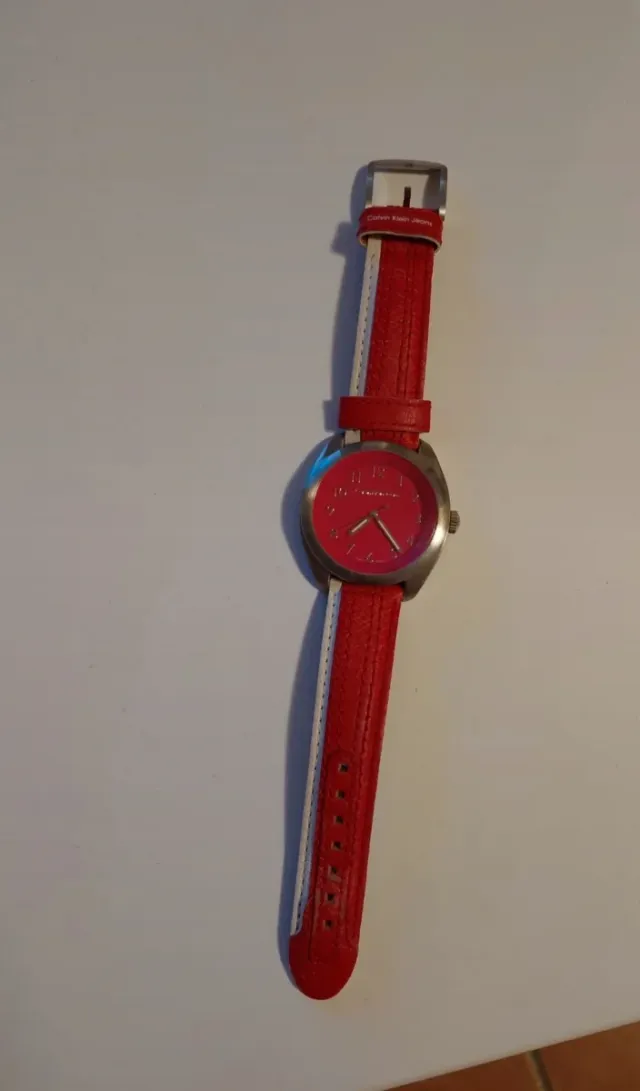Orologio Calvin Klein Rosso e Bianco
Orologio uomo
