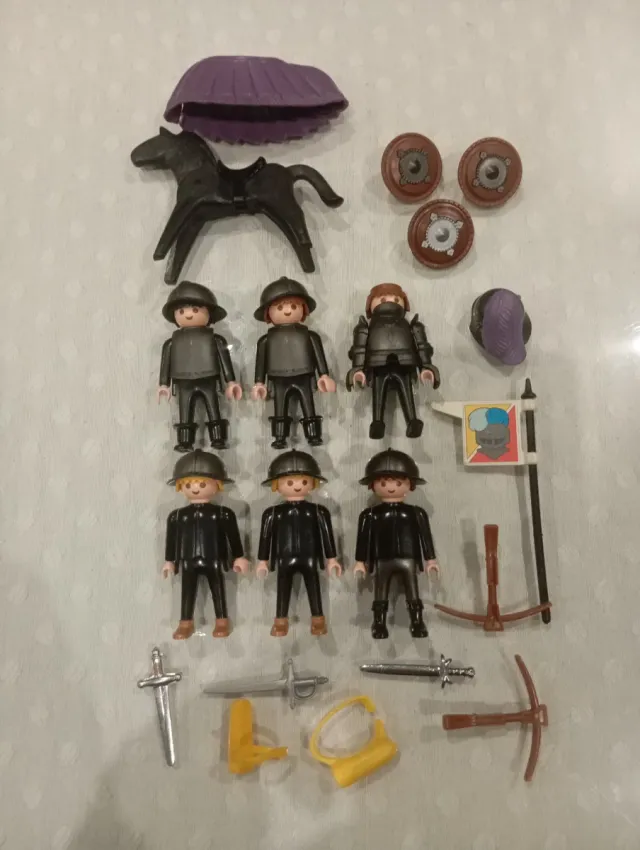 Playmobil Caballeros Medievales 3329 y 3669