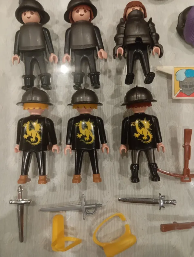 Playmobil Caballeros Medievales 3329 y 3669