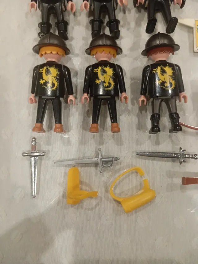 Playmobil Caballeros Medievales 3329 y 3669