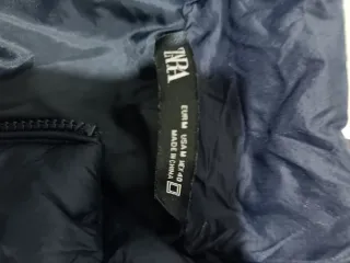 Chaleco acolchado azul Zara