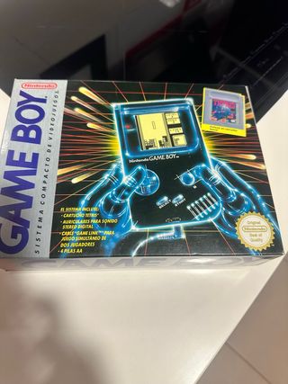 Nintendo Game Boy Consola con Caja y Tetrix