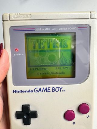 Nintendo Game Boy Consola con Caja y Tetrix