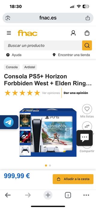 PS5 Horizon Forbidden West Edición Limitada