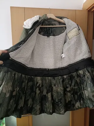 Abrigo Holy Preppy verde militar