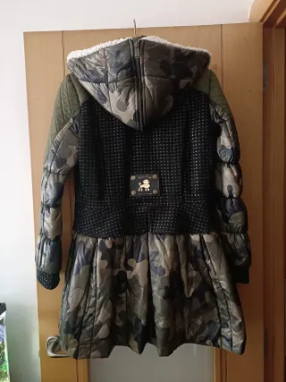 Abrigo Holy Preppy verde militar