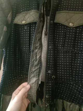 Abrigo Holy Preppy verde militar