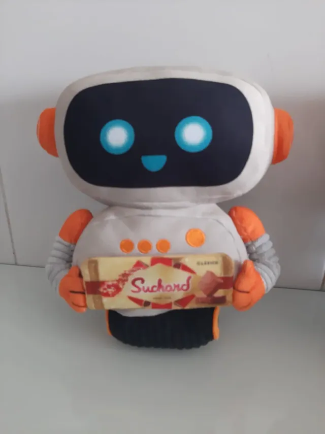 Robots de peluche Suchard NUEVOS