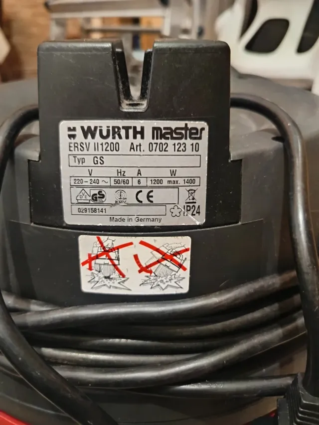 Aspirador Würth ERSV II1200 1200W